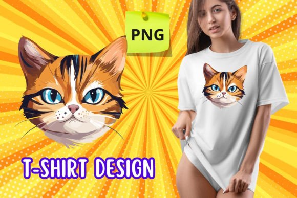 Funny Cat Design Clipart: Instant Charm for Any Project