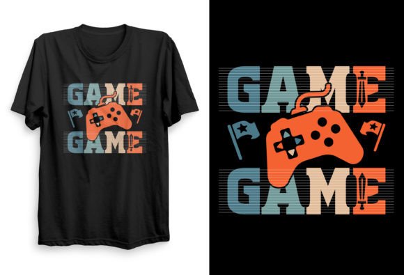 Game On: Designing Bold Apparel with Game PNG Typography