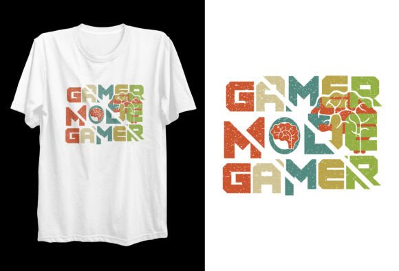 Gamer Mode On: Typography for Bold T-Shirt Designs