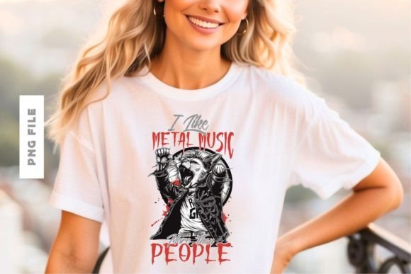 I Like Metal Music T-shirt Design: Wear Your Fandom