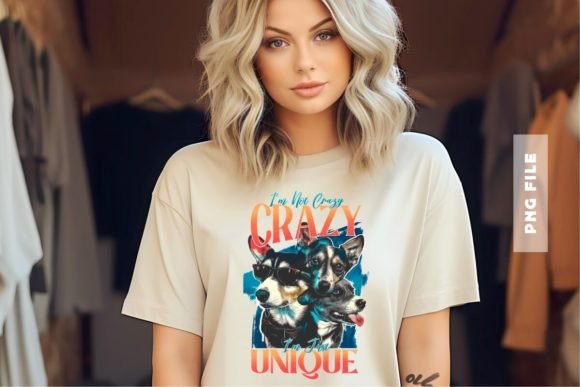 I'm Not Crazy I'm Just Unique Design: A Bold Statement for Your Brand