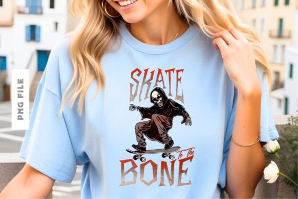 Skate to the Bone: Bold Graphics for Streetwear & Merch