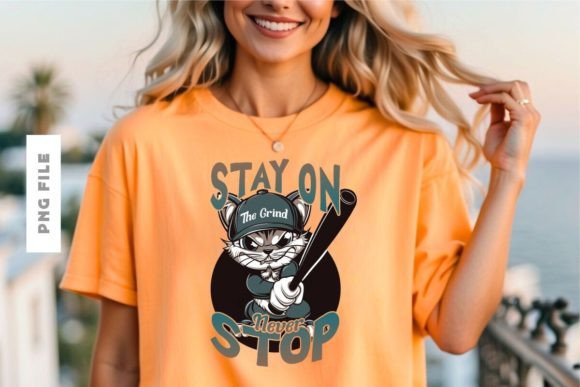 Stay on the Grind: A Motivational T-Shirt Design for Go-Getters