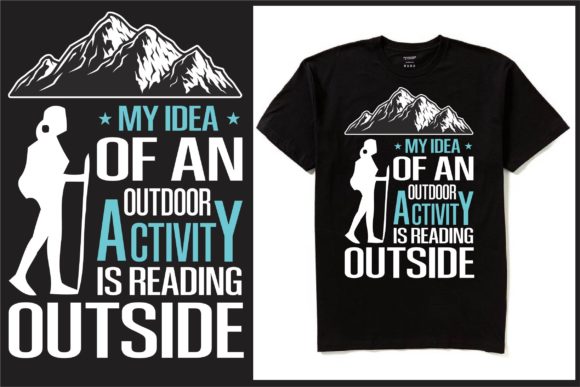Unleash the Trail: My Idea of an Outdoor T-Shirt Design