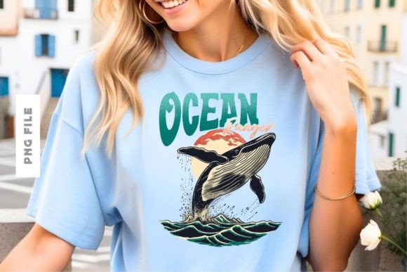 Unleash Your Brand with the Ocean Ranger T-Shirt Design